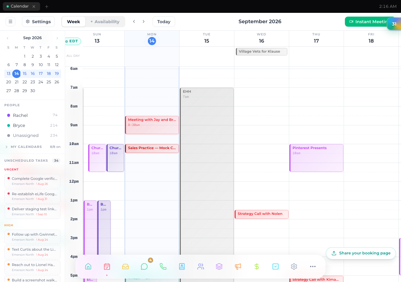 Leave the meeting with the next move.